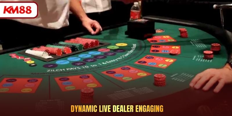 Dynamic live dealer engaging