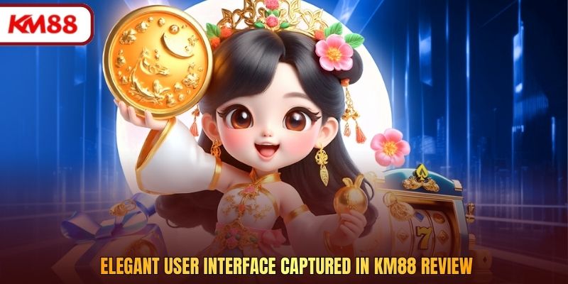 Elegant user interface captured in km88 review