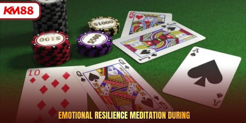 Emotional resilience meditation during