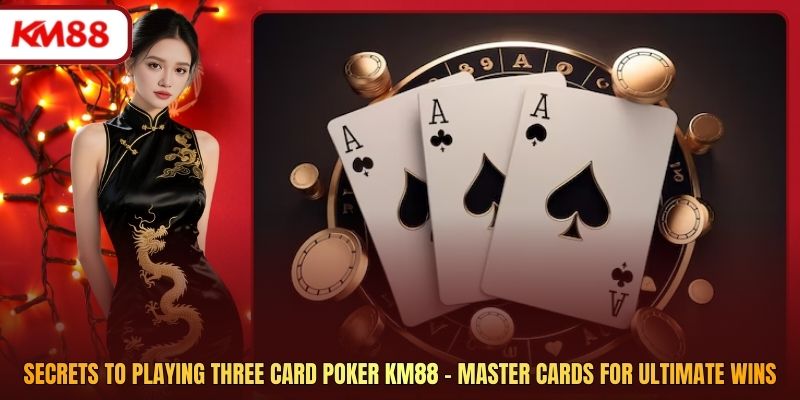 Secrets To Playing Three Card Poker KM88 - Master Cards For Ultimate Wins